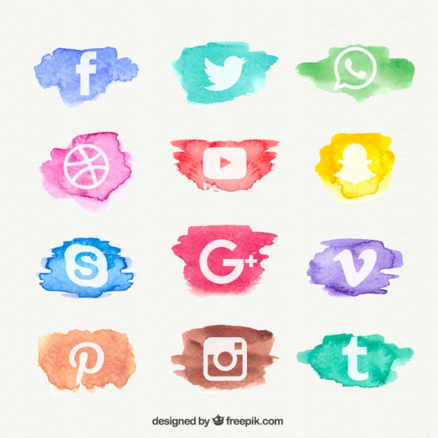 watercolor-social-network-icon-collection_23-2147543554
