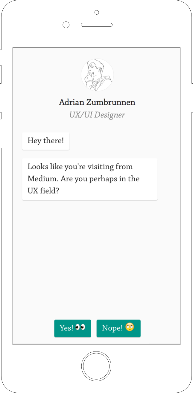 文脈に基づいた会話