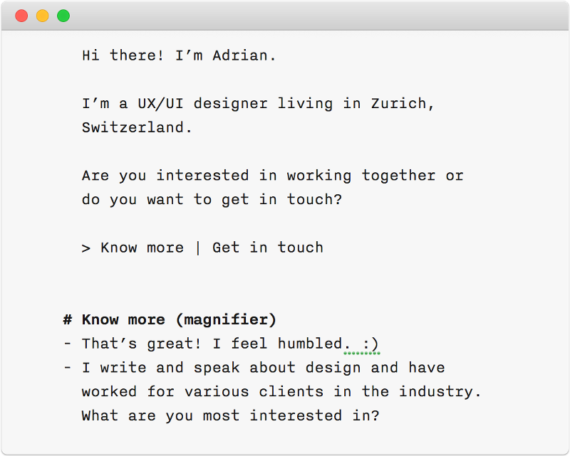 初期段階の下書き