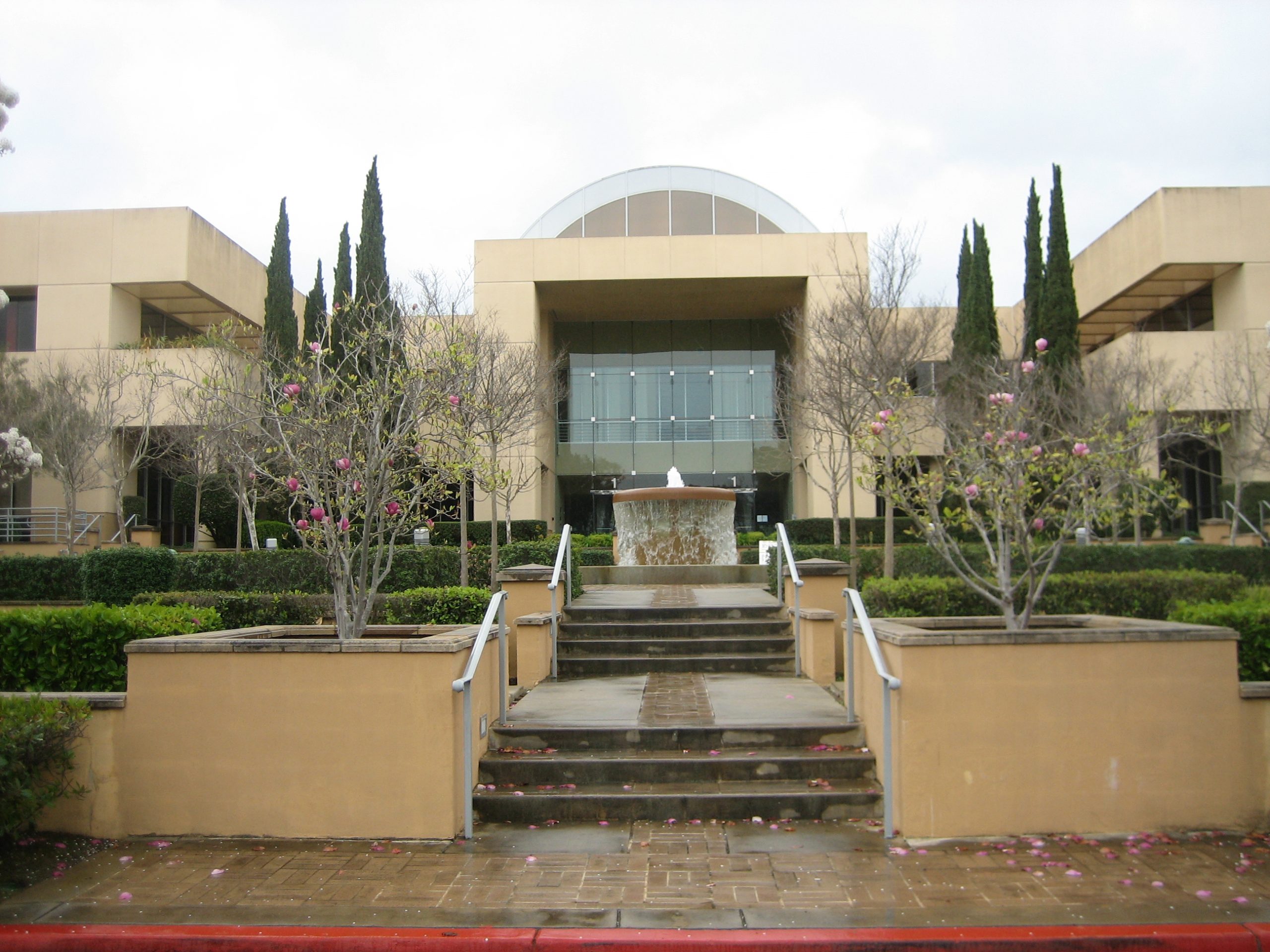 PARC斜面の下側から撮影